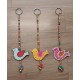 Hand painted Bird danglers-thoran (small)